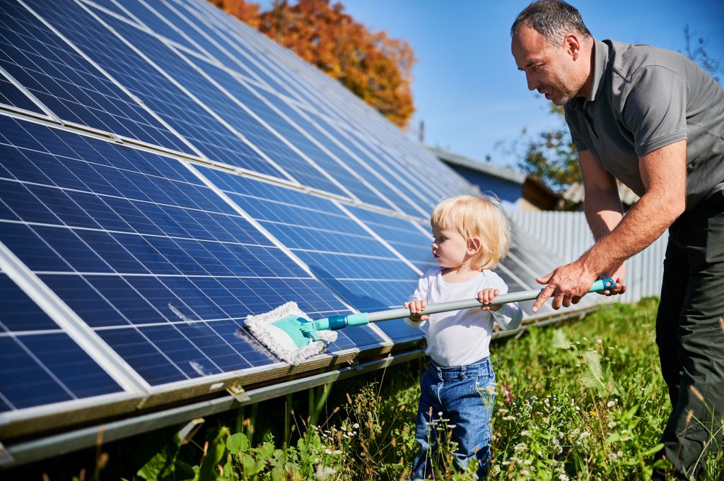 How to Clean Solar Panels