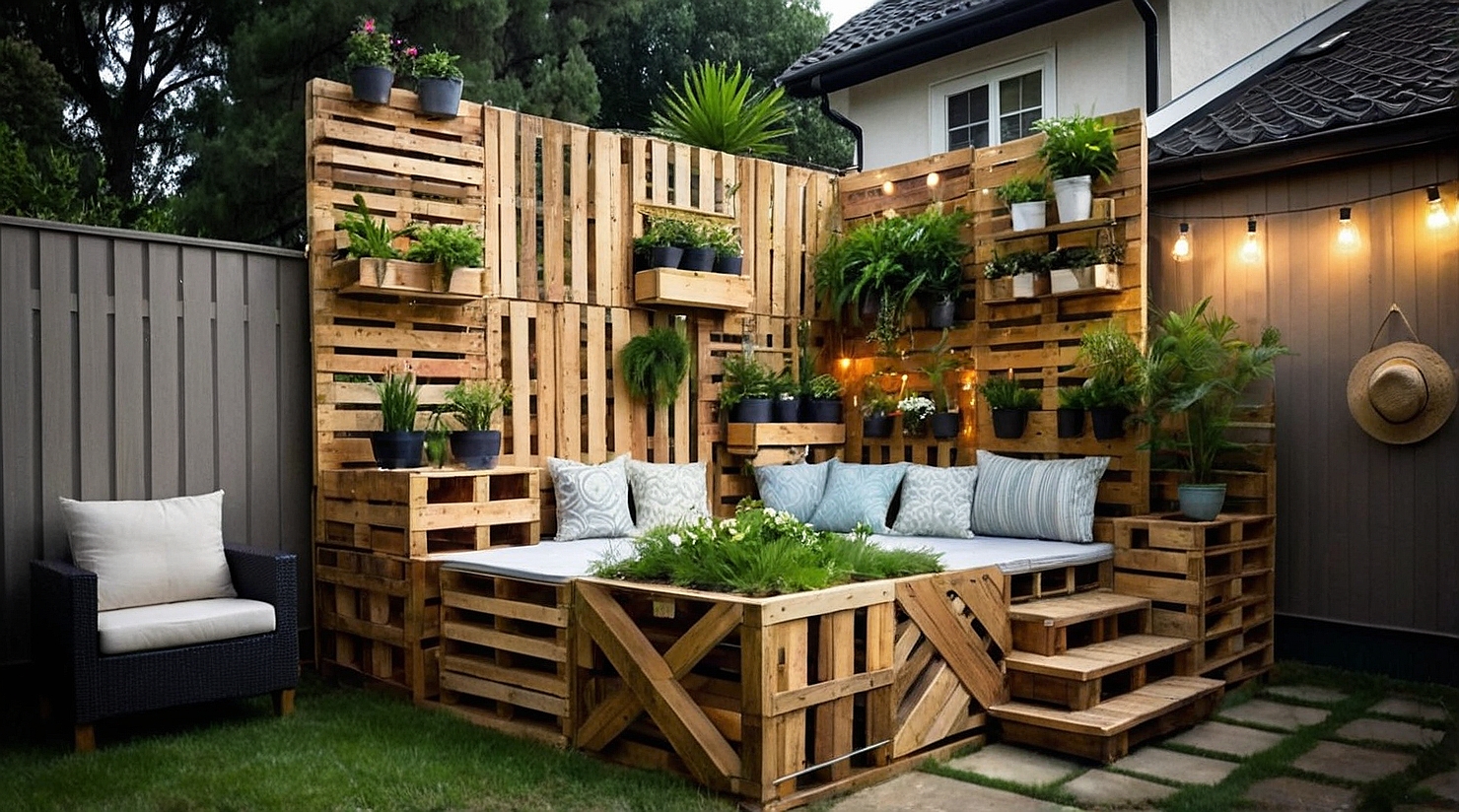 Pallet Fence Ideas