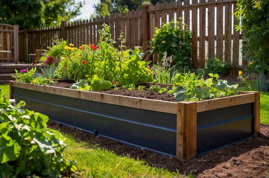 Hügelkultur Raised Garden Bed