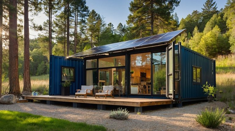 Off Grid Shipping Container Home